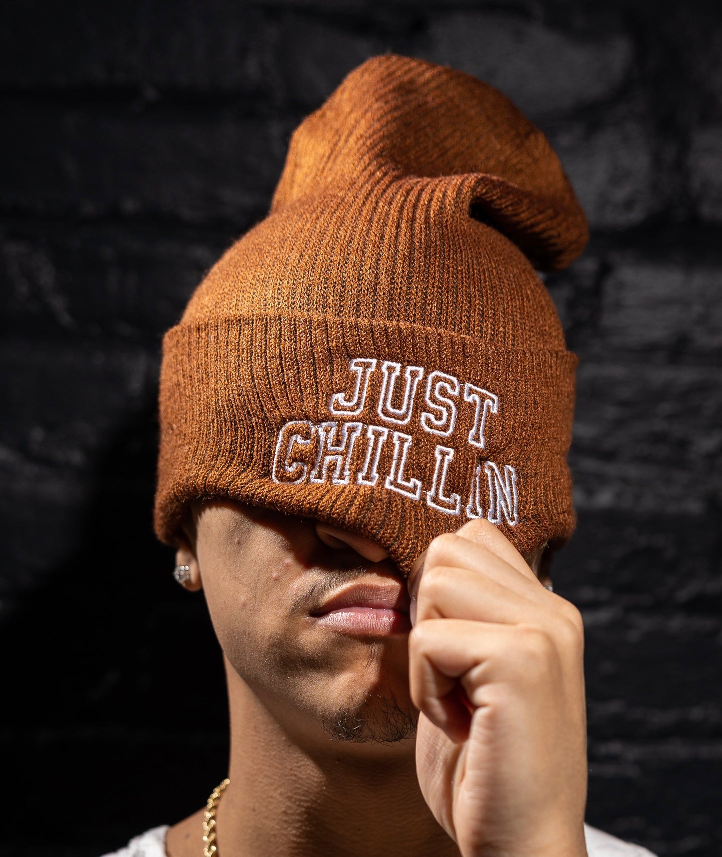 Bear Brown JC Beanie